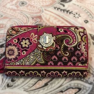 vera bradley turnlock wallet. open to all offers!!